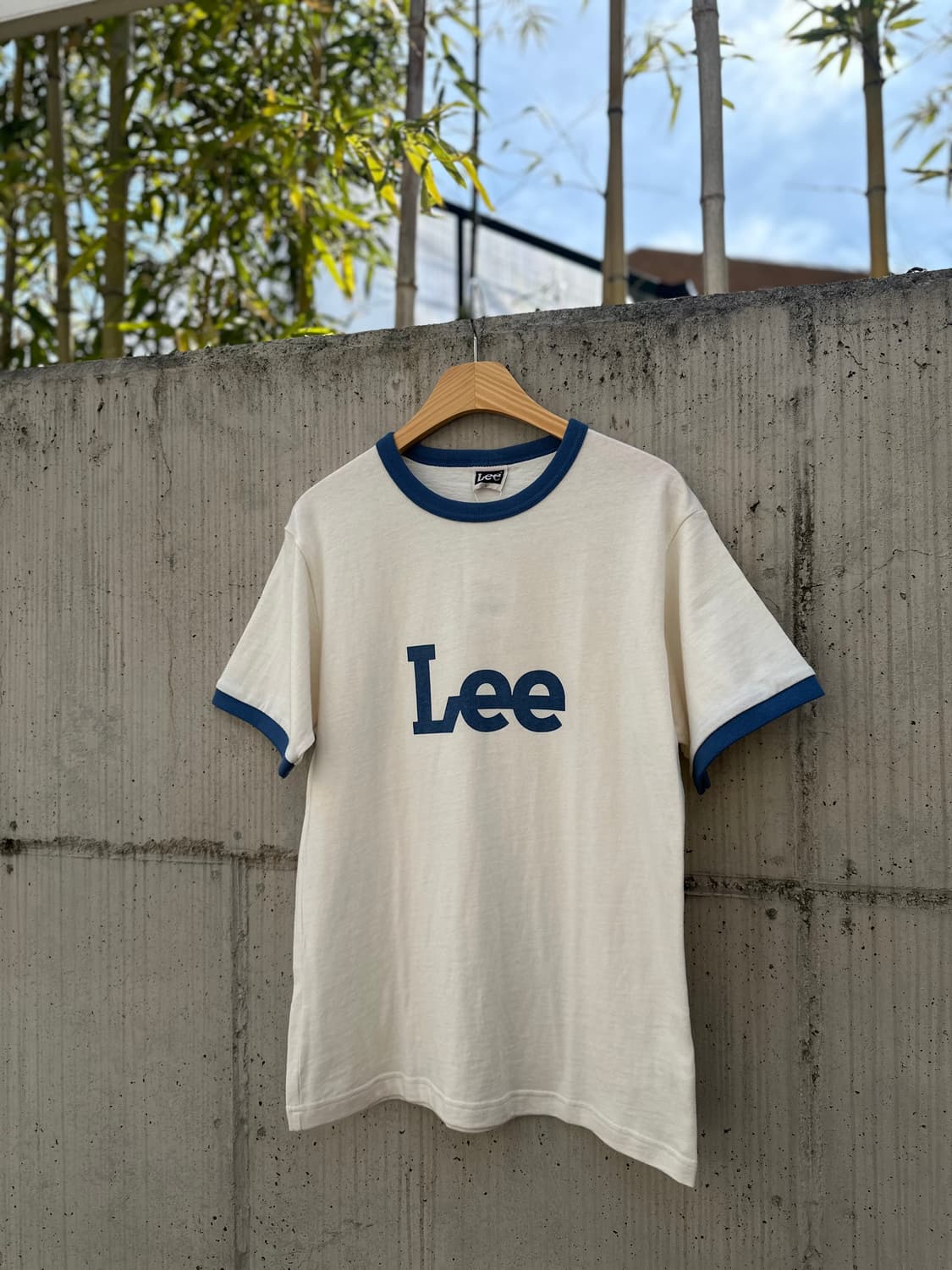 Lee 배색 링거 반팔티 상품이미지2