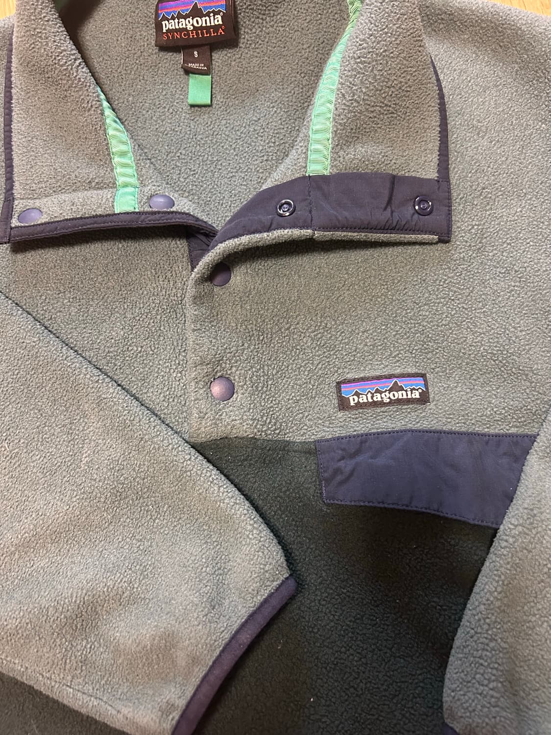 파타고니아 신칠라 다크 그린 상품이미지1