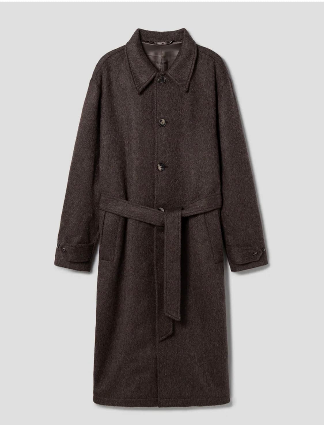 De bonne facture 드본팩쳐 울모헤어 발마칸 오버코트 48 상품이미지1