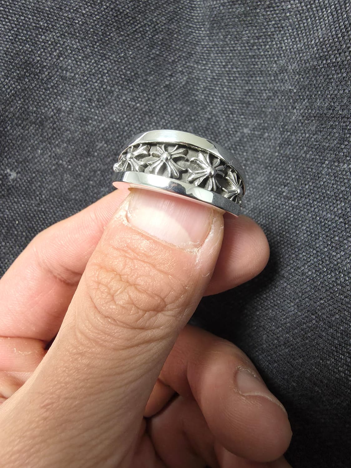 크롬하츠 v밴드링 us 10 상품이미지2