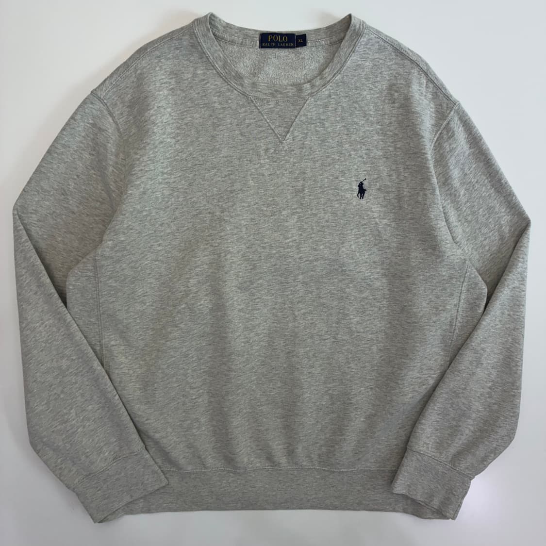 Polo 폴로 랄프로렌 멜란지 그레이 맨투맨 상품이미지1