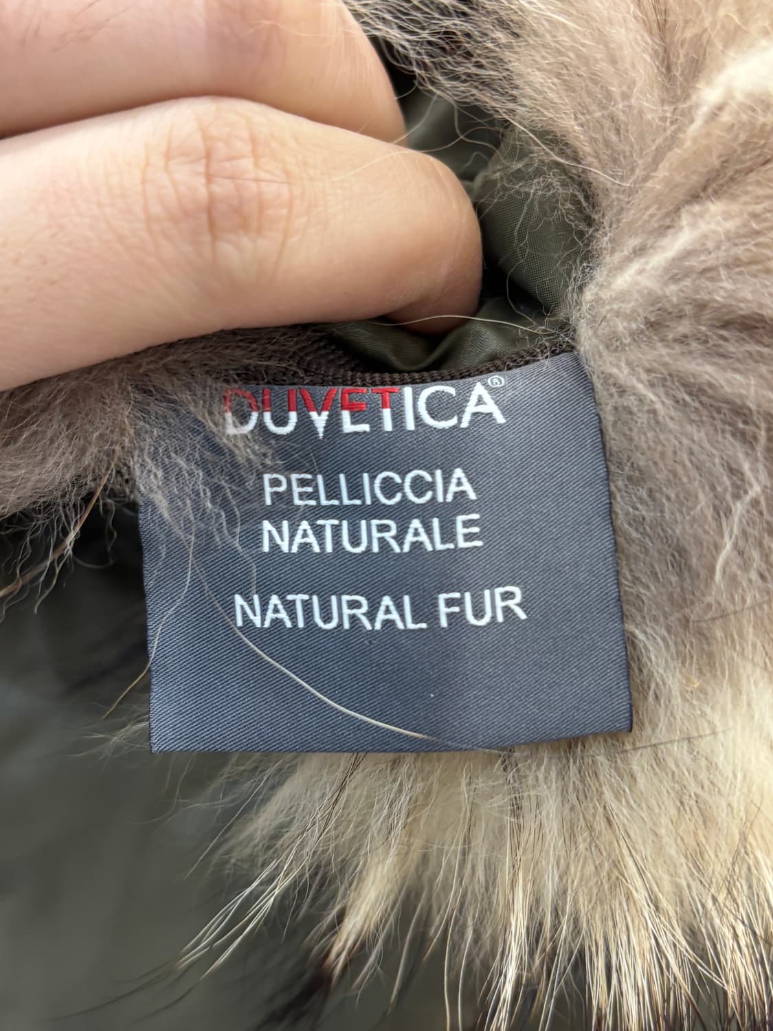 듀베티카 그레이 구스다운 여성 롱패딩 카키 44 상품이미지6