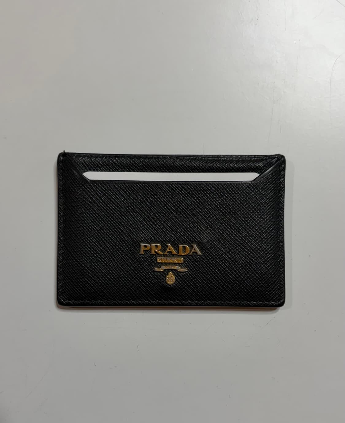 프라다 블랙 카드지갑 상품이미지2