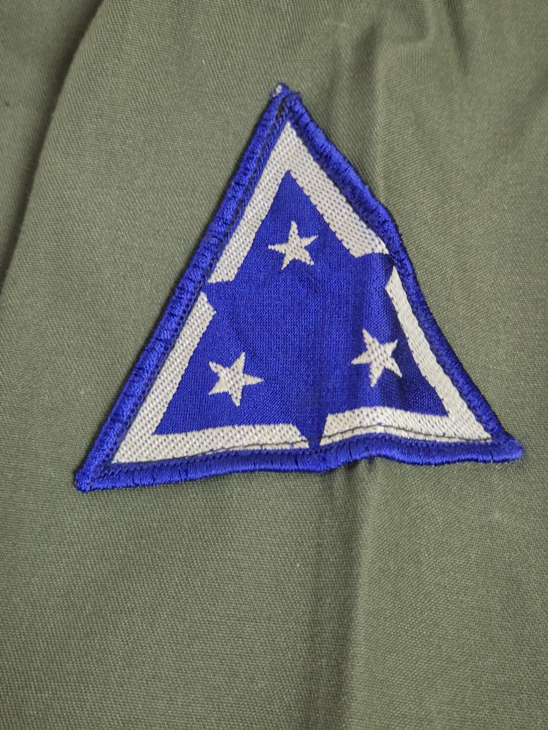 육군 구형 3사단 보병 소위 민무늬 전투복 상의 자켓 (XL) 상품이미지7