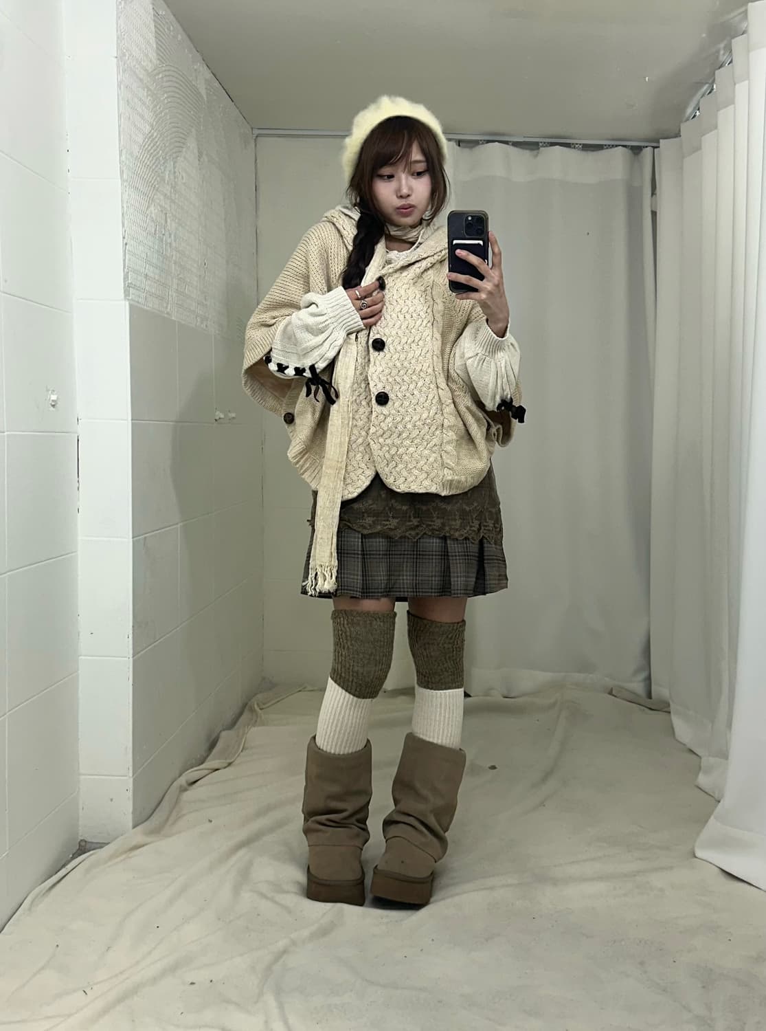 액시즈팜 아일렛 케이프 모리 코디세트 상품이미지1