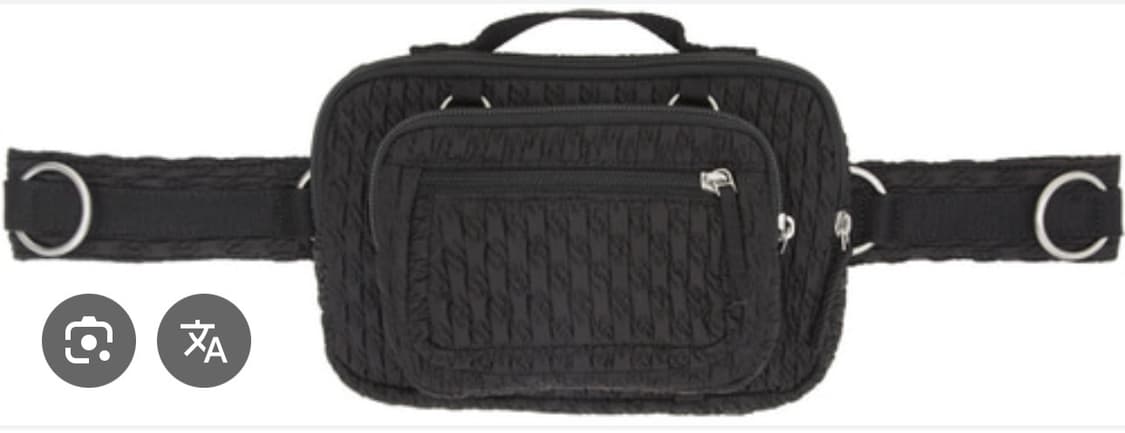 라프시몬스 루프링 이스트팩 웨이스트 크로스백 상품이미지6