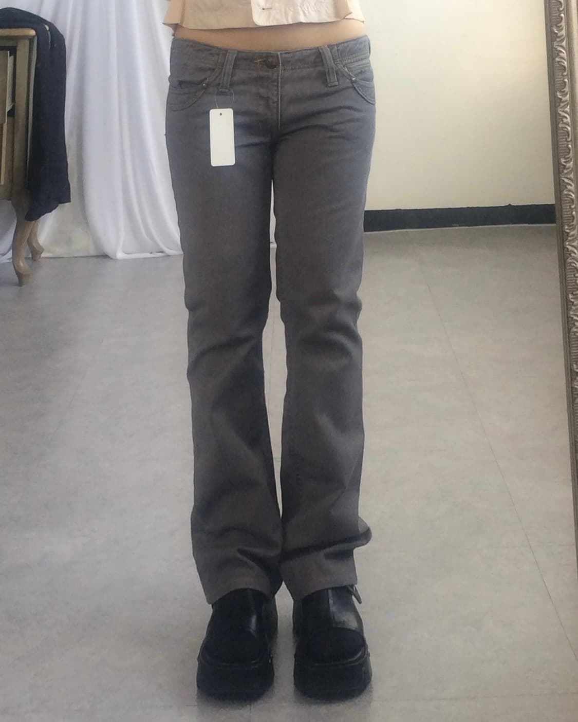 Pocket needle work point pants 상품이미지6