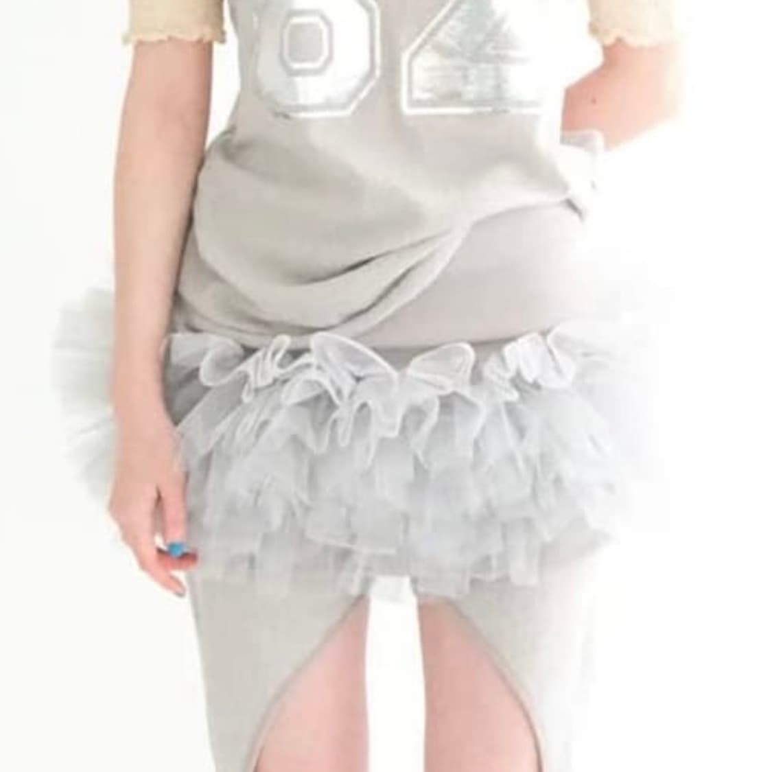 구해요) 샵페어리 튤스커트 그레이 상품이미지1