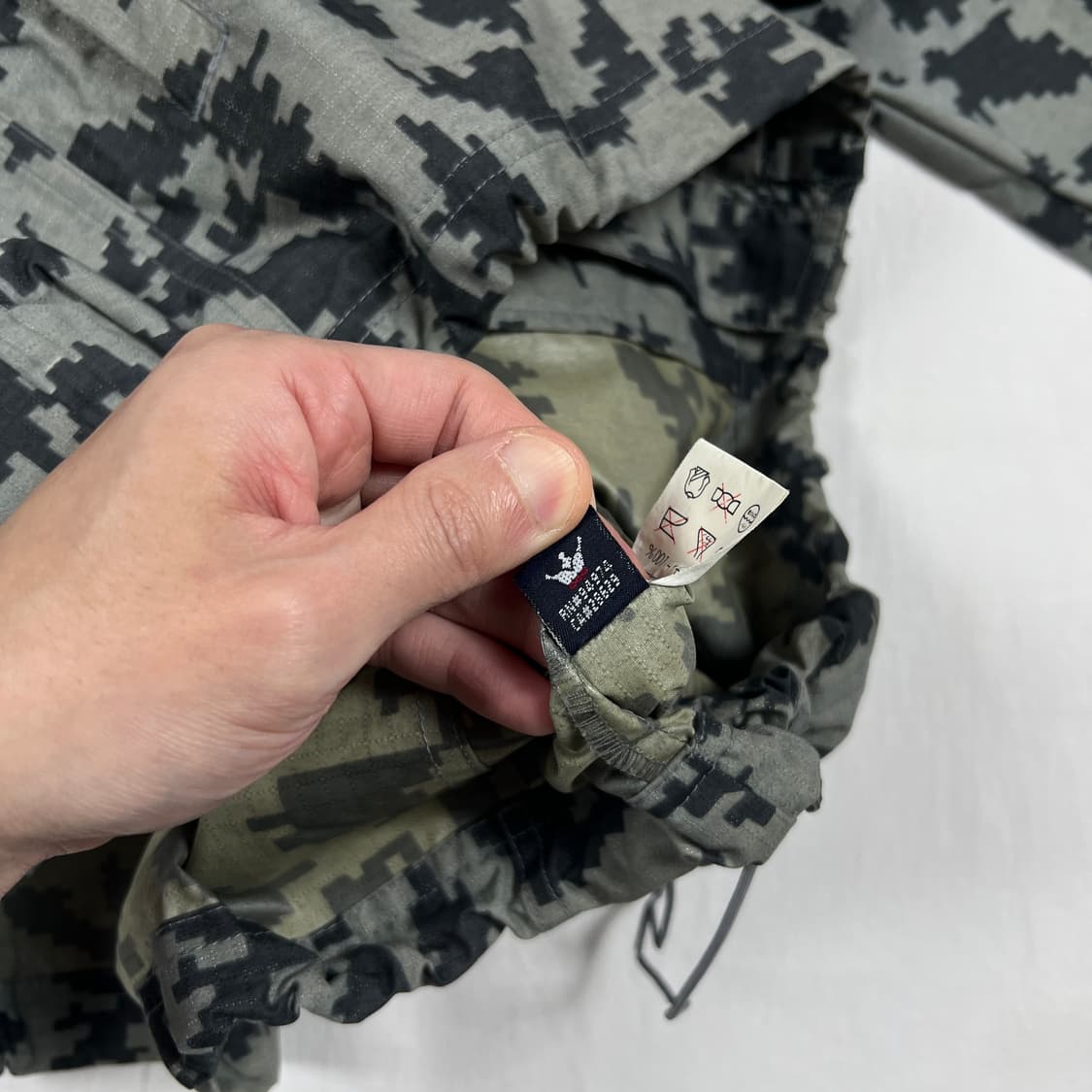 90‘s 스투시 stussy 디지털카모 surplus 바람막이 상품이미지10