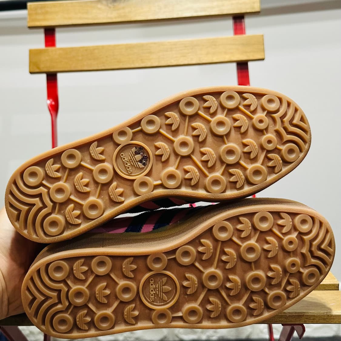 230) 아디다스 운동화 여성 여자 신발 가젤 볼드 스웨이드 핑크 상품이미지6