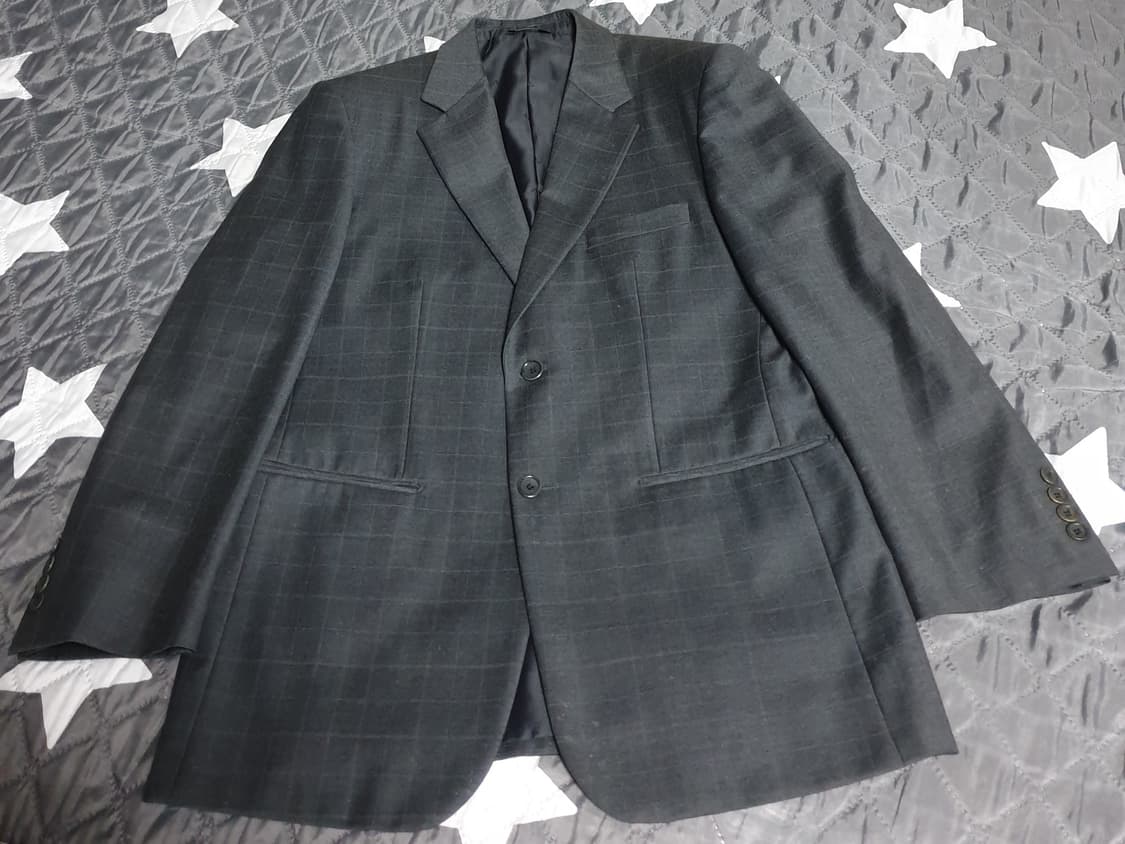 BASSO 빈티지 양모100% 골덴텍스 클래식 블레이저 (L) 상품이미지1