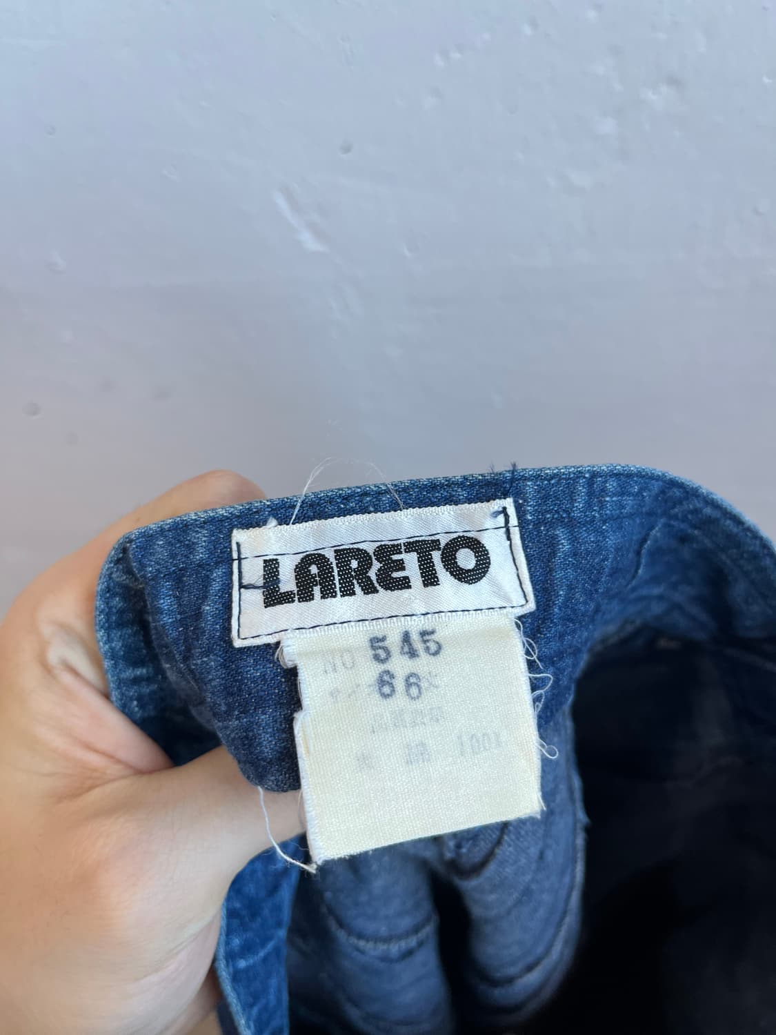 LARETO JPN 플레어 데님 스커트 상품이미지7