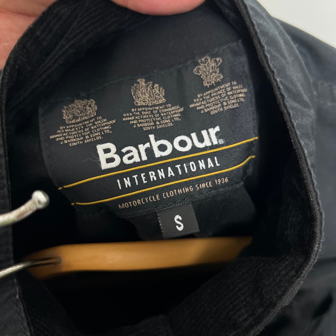 Barbour 바버 인터네셔널 왁스 벨티드 자켓 상품이미지5