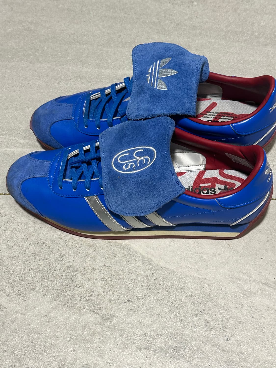 아디다스 예스아이씨 컨트리 OG 블루 매트 실버 상품이미지2