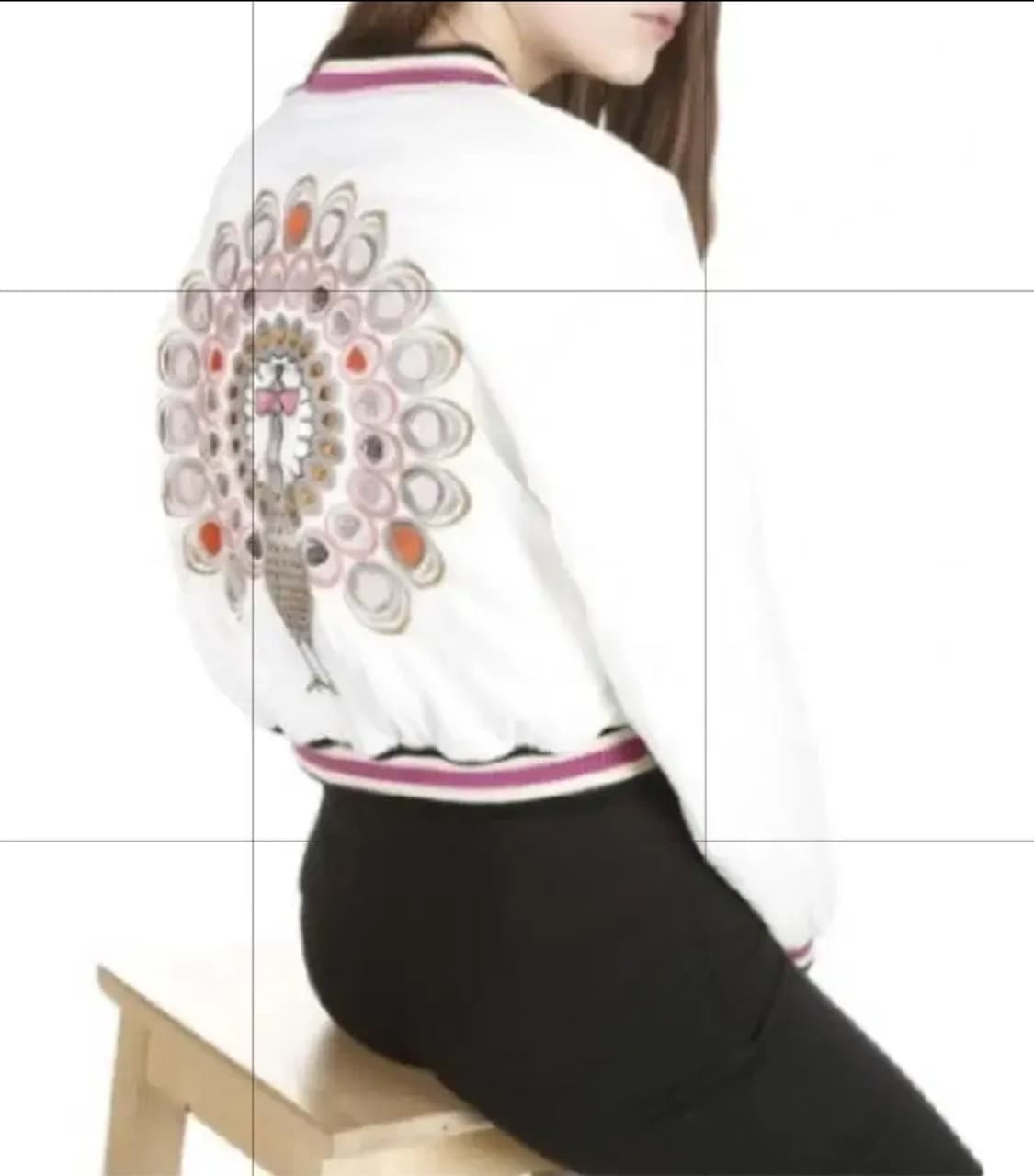 여성 36 마쥬 봄버 자켓 상품이미지4