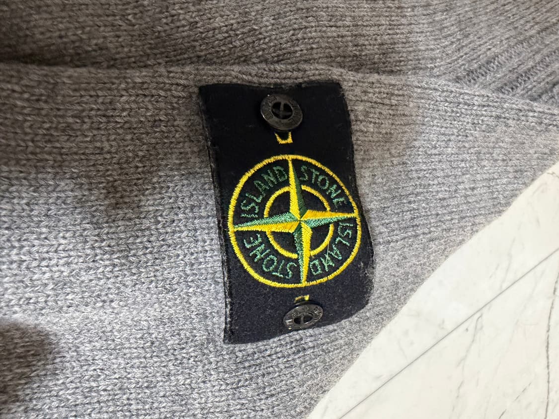 스톤아일랜드 니트 집업 가디건 xxl 상품이미지2