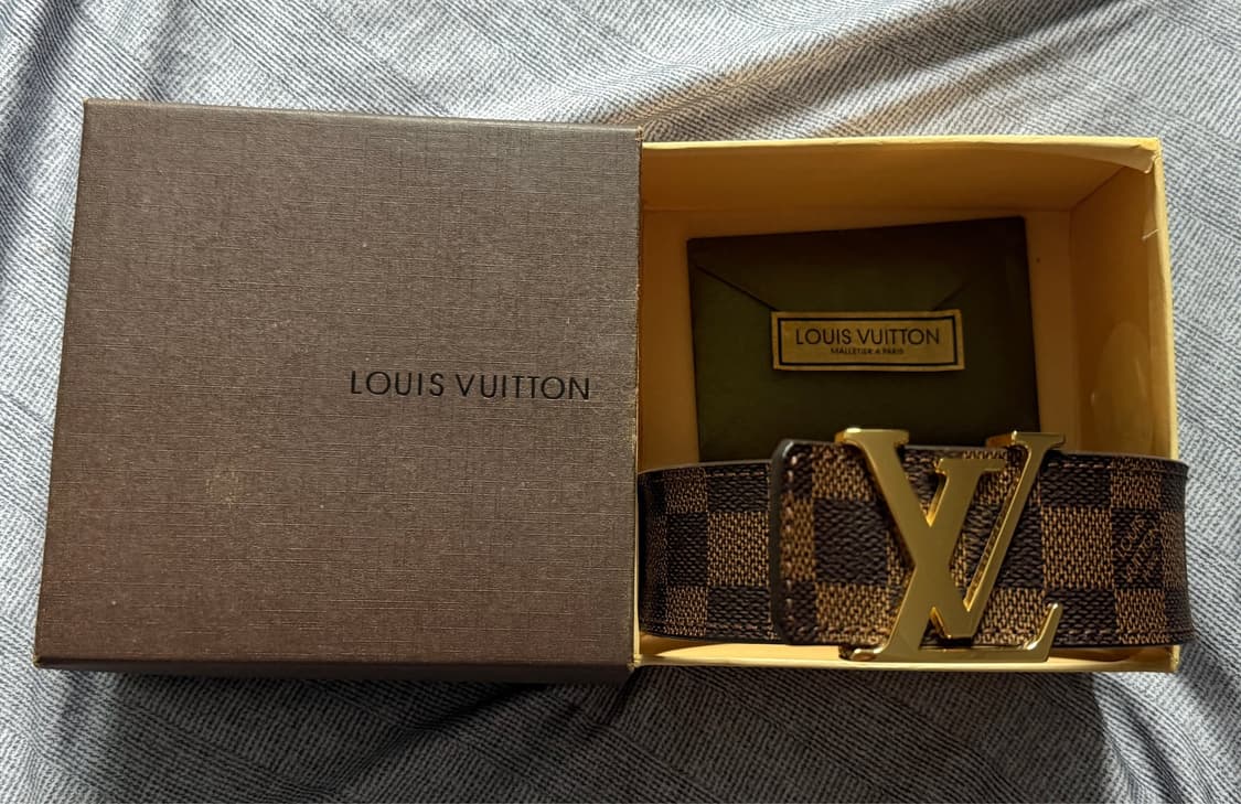 루이비통 다미에 벨트 LV 이니셜 (정품/새상품) 상품이미지6