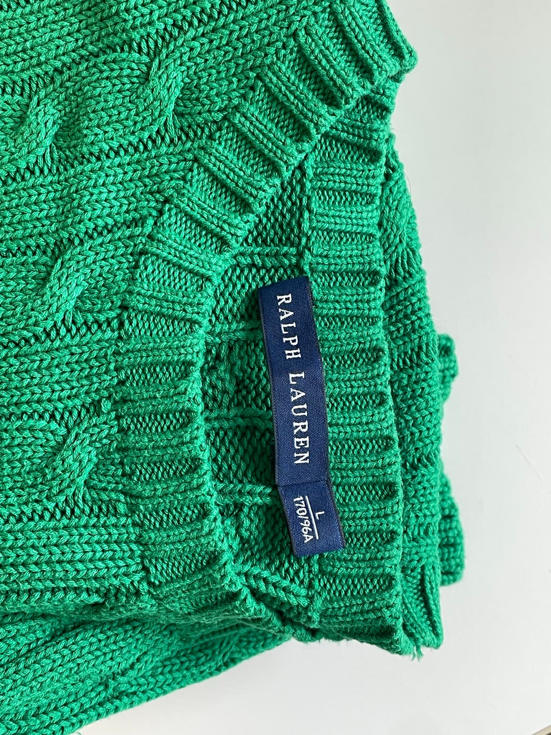 정품 폴로 랄프로렌 케이블 니트 상품이미지2
