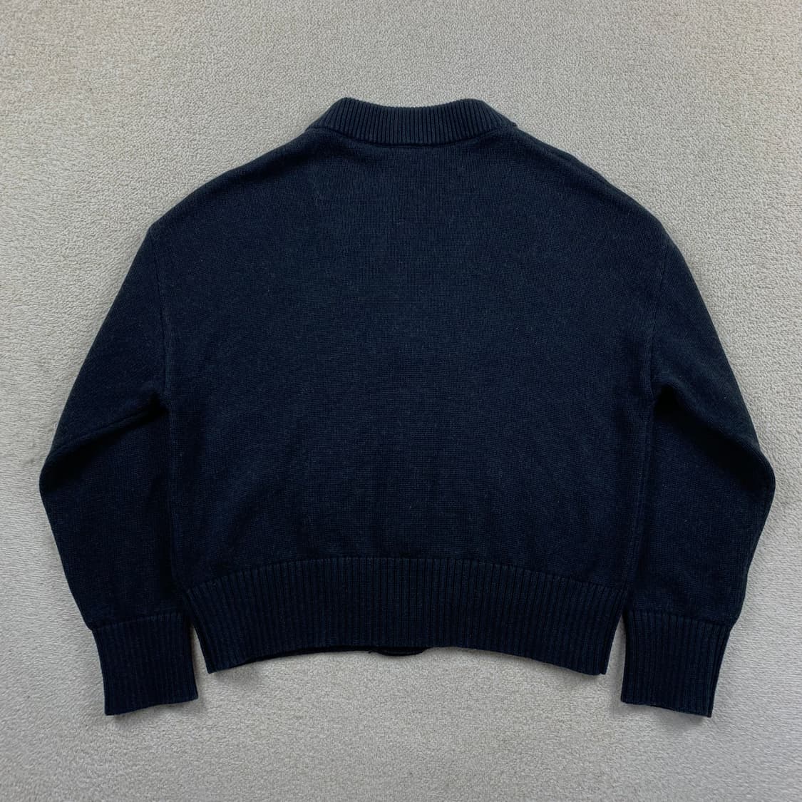 아미 22SS 안타르시아 빅하트 블랙 가디건  상품이미지2