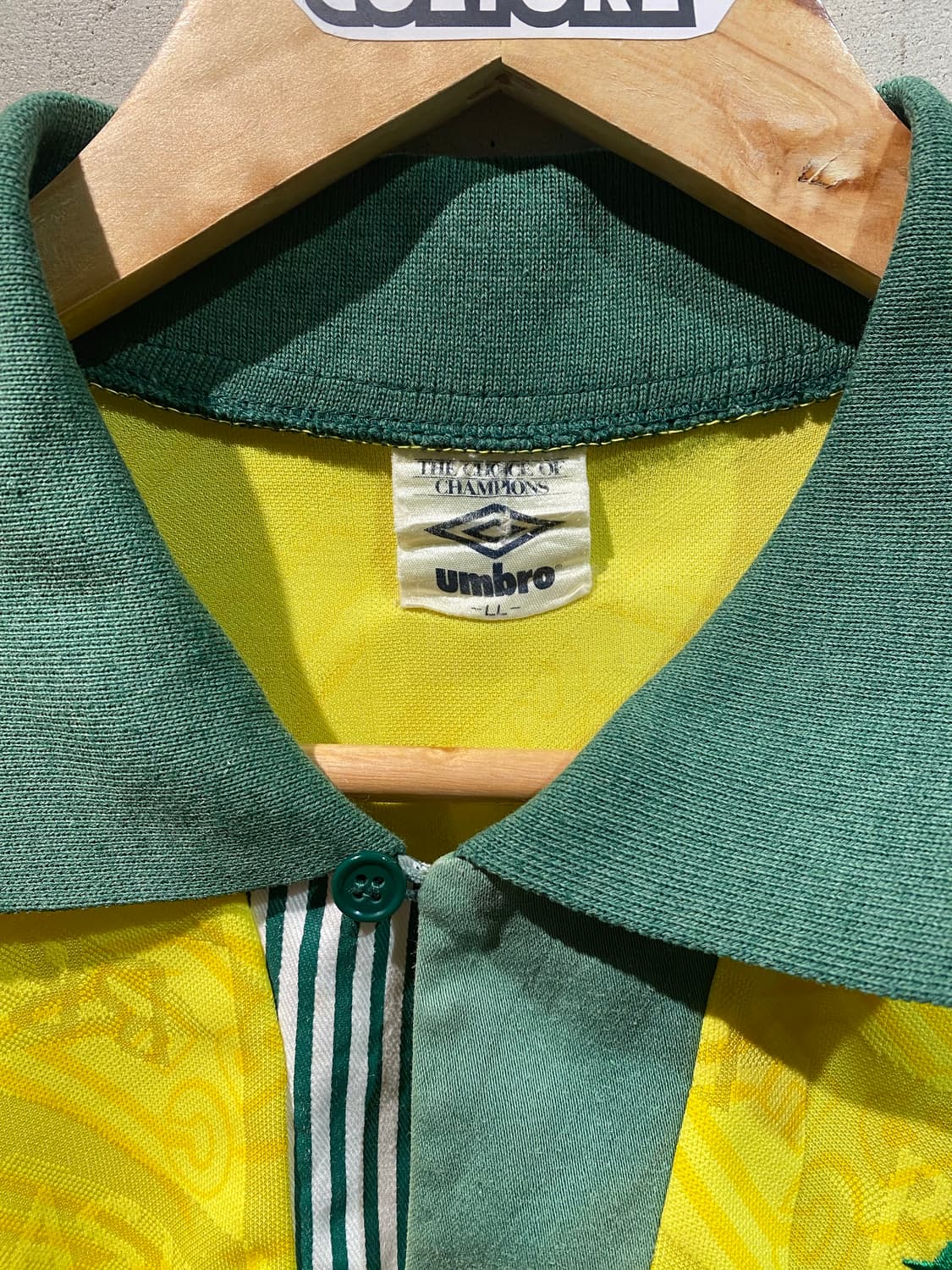 91-93 브라질 국가대표 호마리우 홈 긴팔 유니폼 상품이미지5