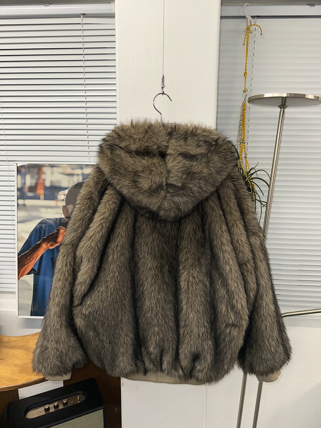 Fur hoodie jacket (os) 상품이미지4