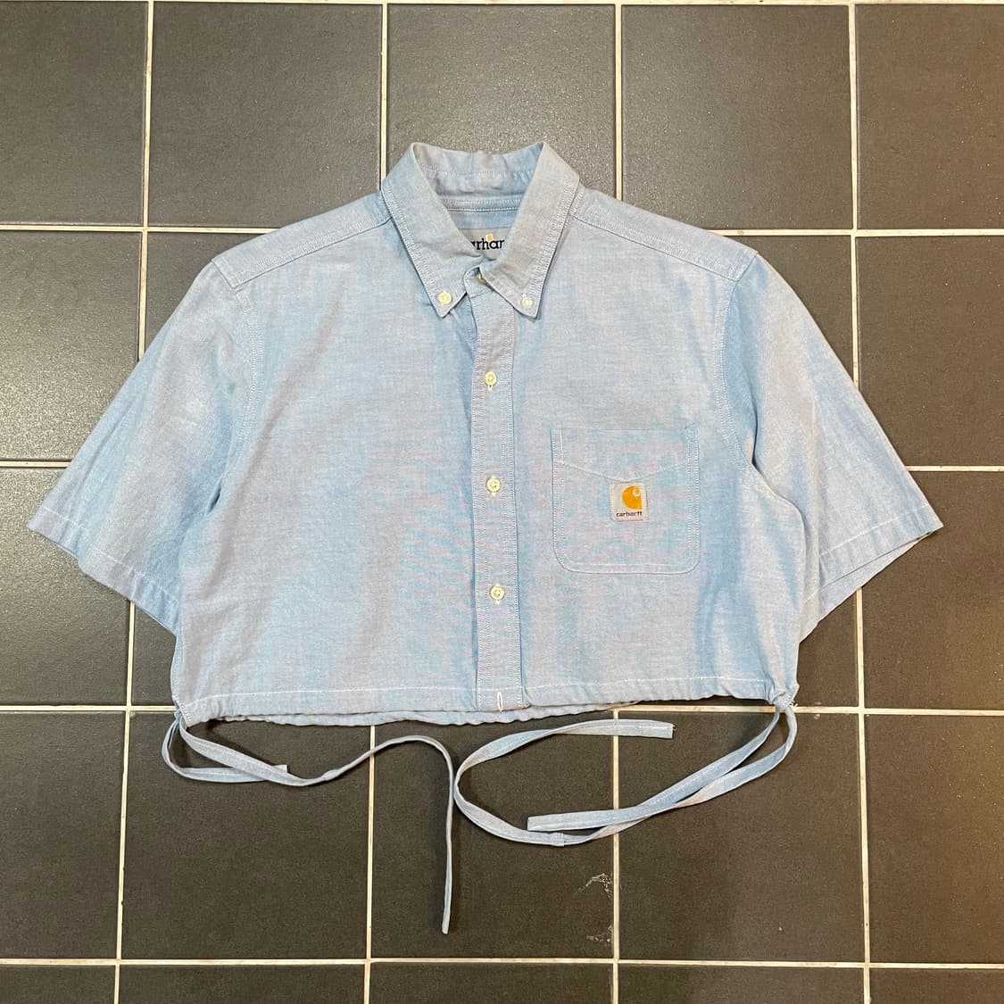 Carhartt 칼하트 커스텀 크롭 셔츠 상품이미지1