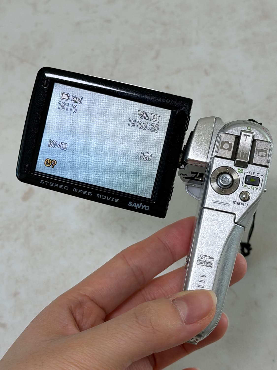 산요 작티 캠코더 디카 cg6 상품이미지2