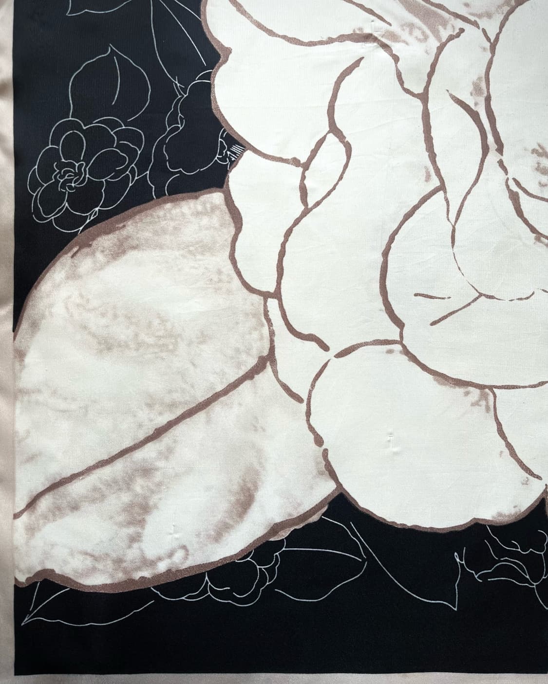 JPN Vintage Oriental Floral Print Scarf 상품이미지7