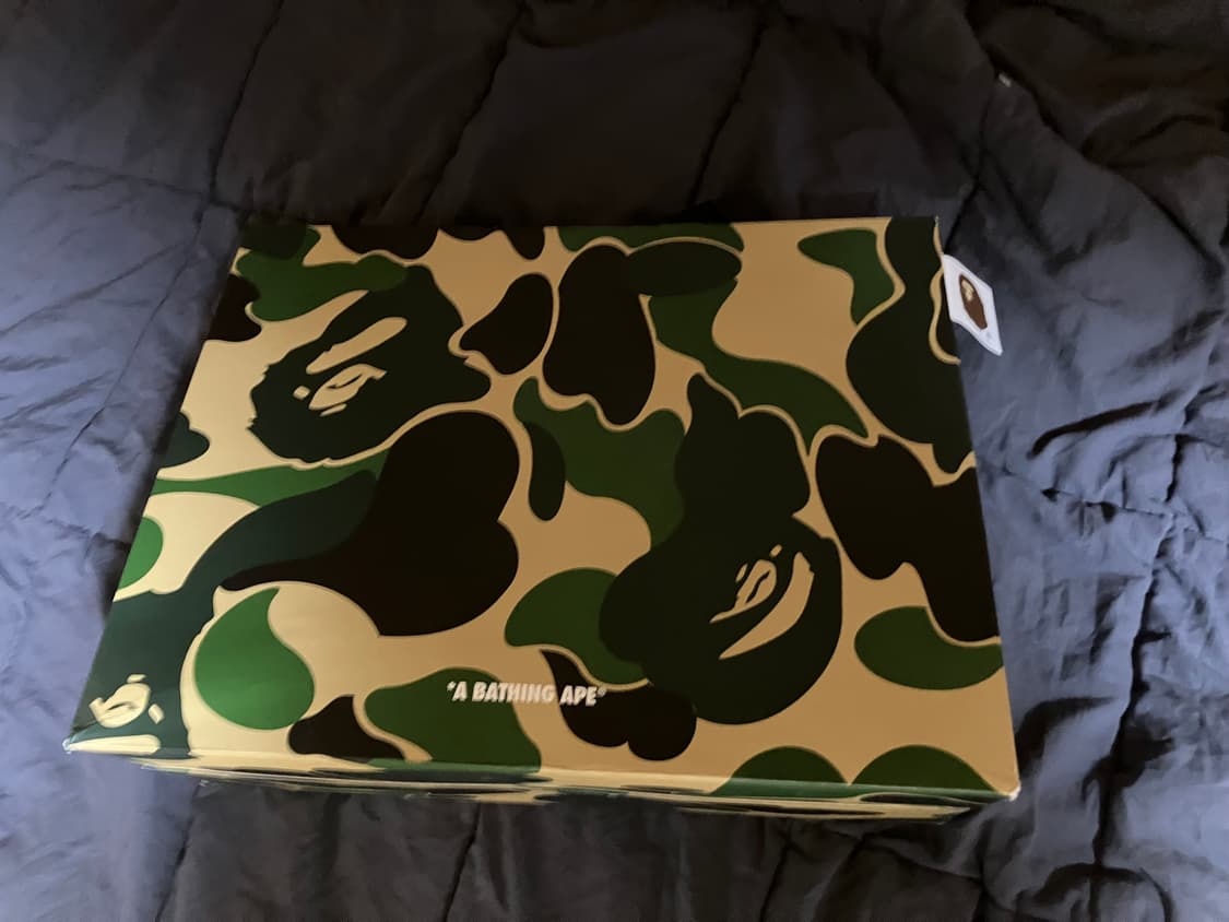 (마지막 가격 내림)베이프 스톤 블랙 컬러 후드집업 L 상품이미지6