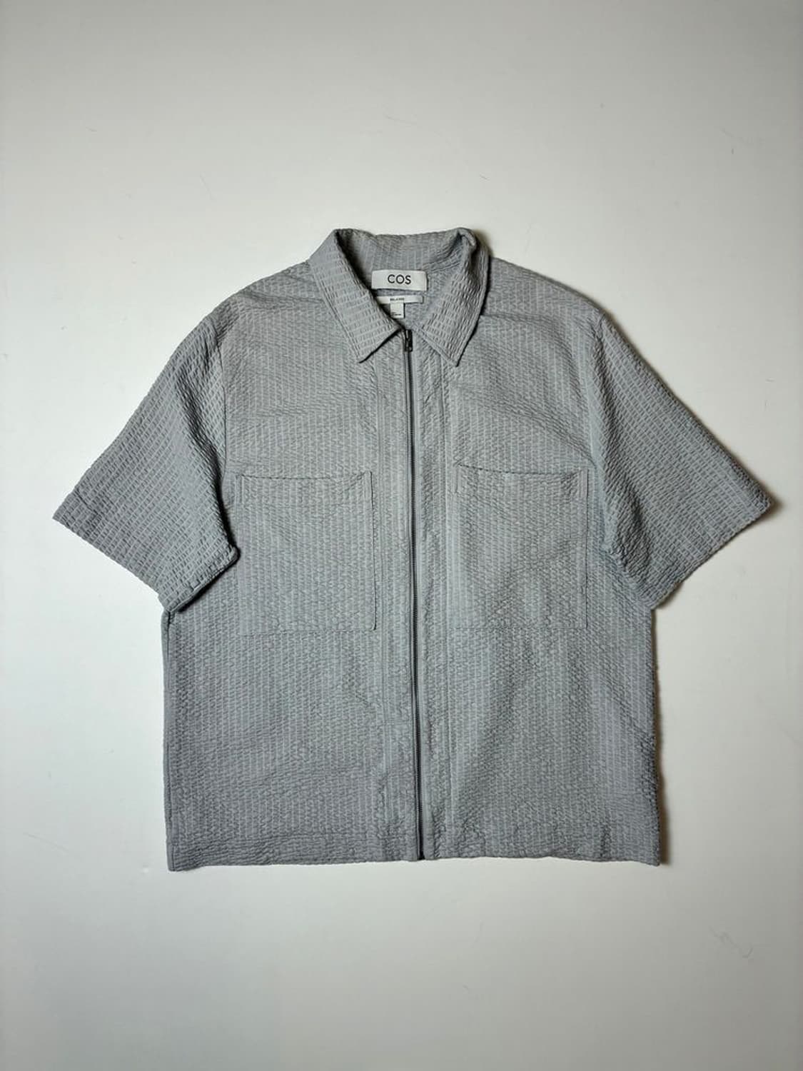 코스 COS 릴렉스트 시어서커 집 셔츠 PN9176 상품이미지1
