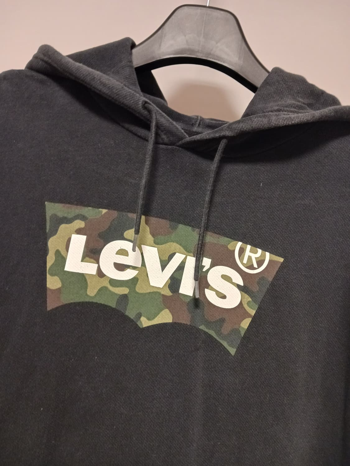 리바이스 카모 로고 후드티셔츠 상품이미지2