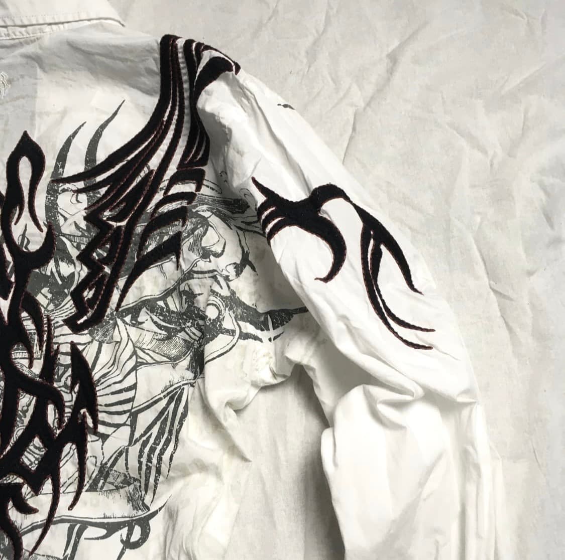 ROAR devil tribal embroidery shirt 상품이미지3