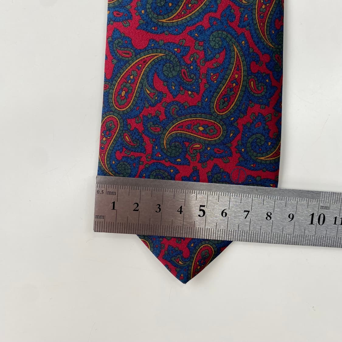 던힐(dunhill) 페이즐리 명품 정품 넥타이 7.8cm 상품이미지8