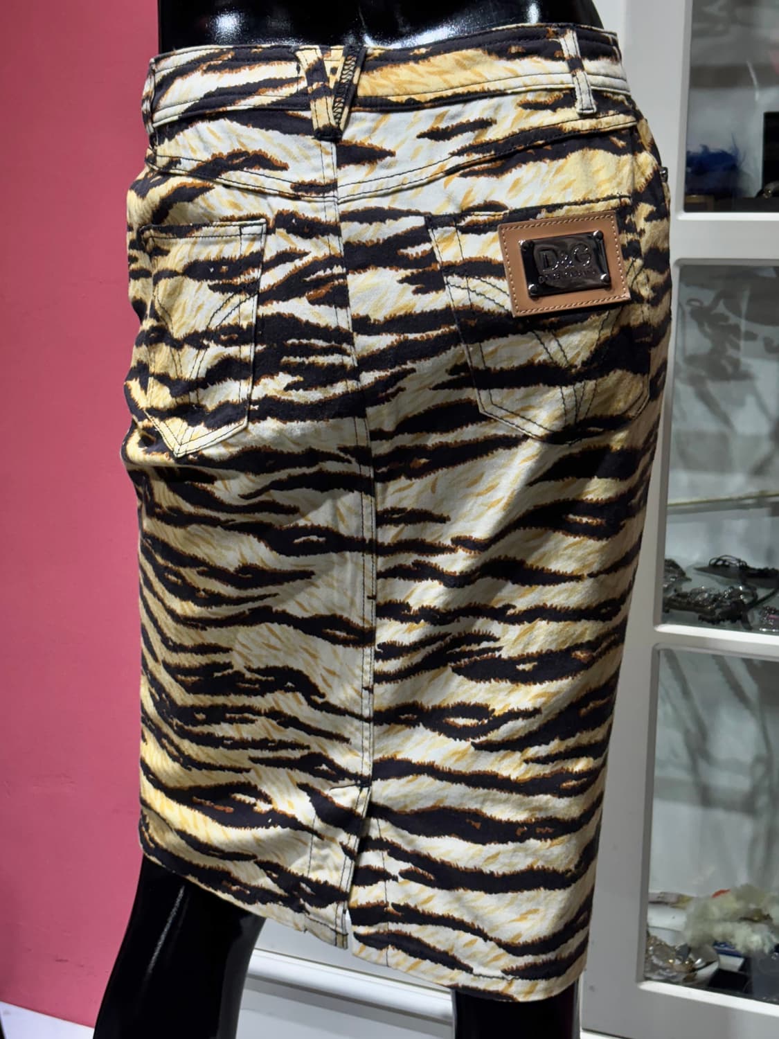 dolce & gabbana skirt 돌체앤가바나 레오파드 패턴 치마 상품이미지4