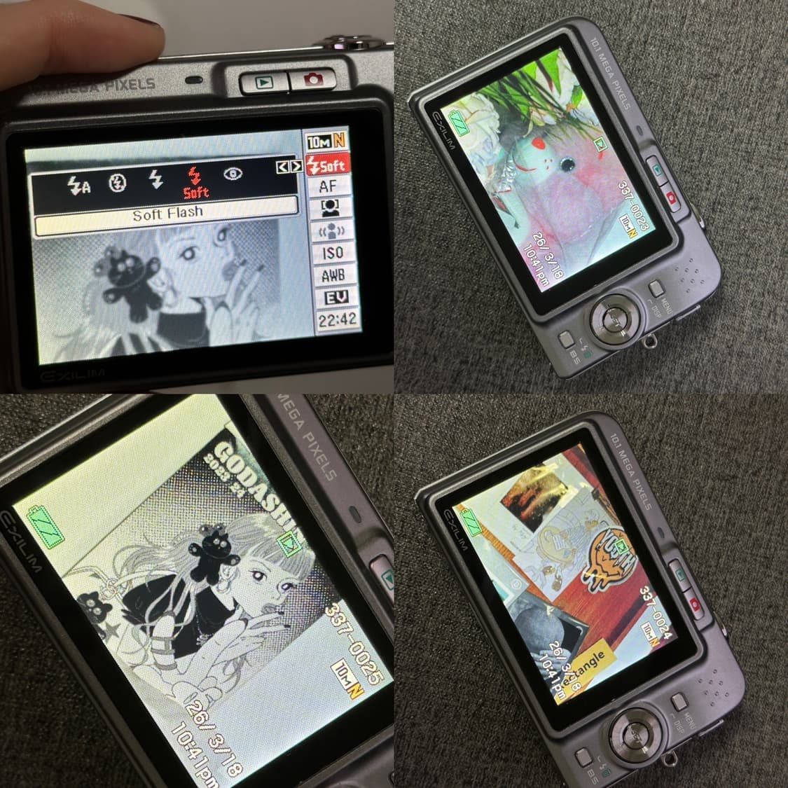 르세라핌 은채 디카 📸카시오 엑슬림 EX-Z1080 실버 상품이미지6