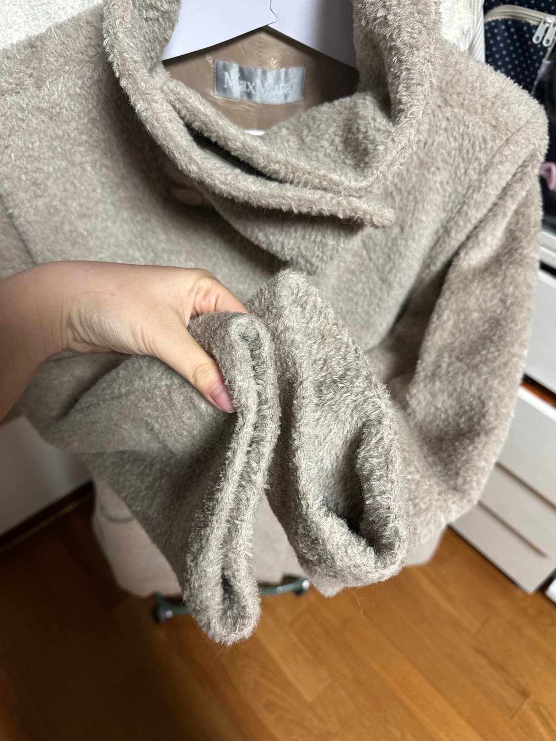 막스마라 알파카 반코트 상품이미지3