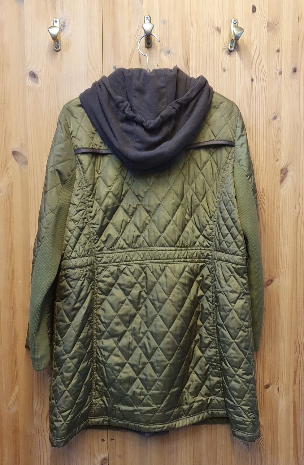 55.엘르 퀼팅 후드점퍼 상품이미지3