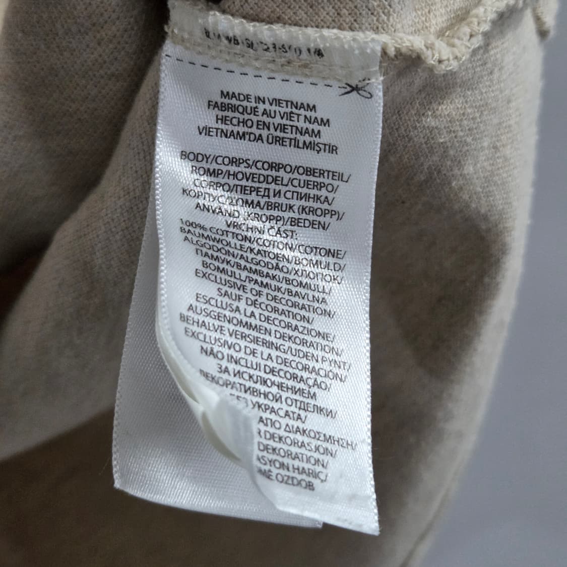 폴로랄프로렌 피케 카라 빅포니 반팔티 오트밀 M 상품이미지4