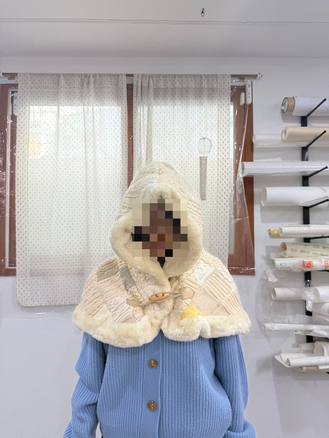 CA4LA 카시라 바라클라바 망토(빈티지 제품) 상품이미지1