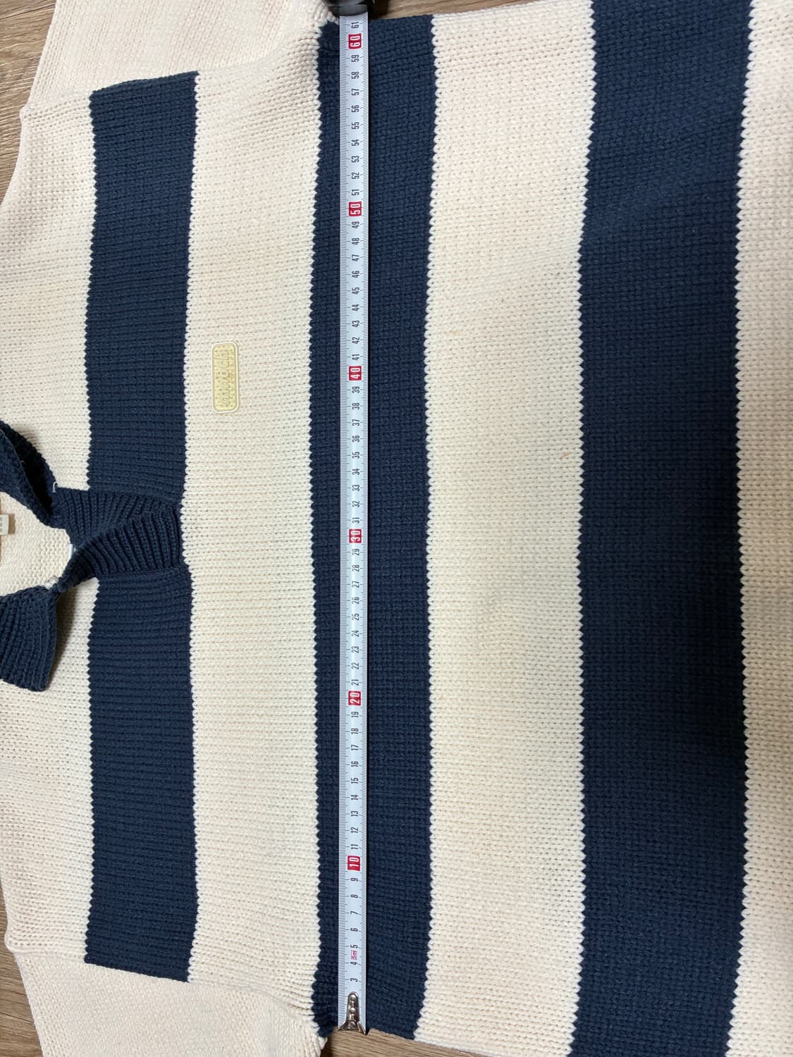 메인부스 스트라이프 오버핏 니트 L 상품이미지9