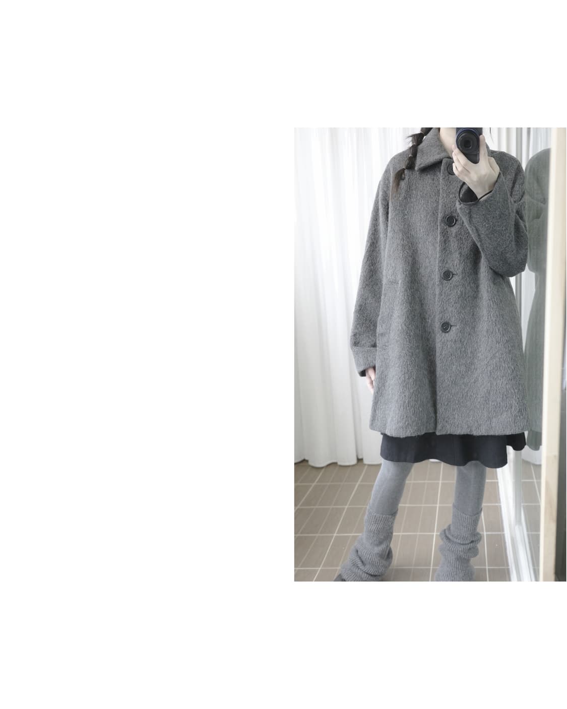 Nice claup half coat 상품이미지4