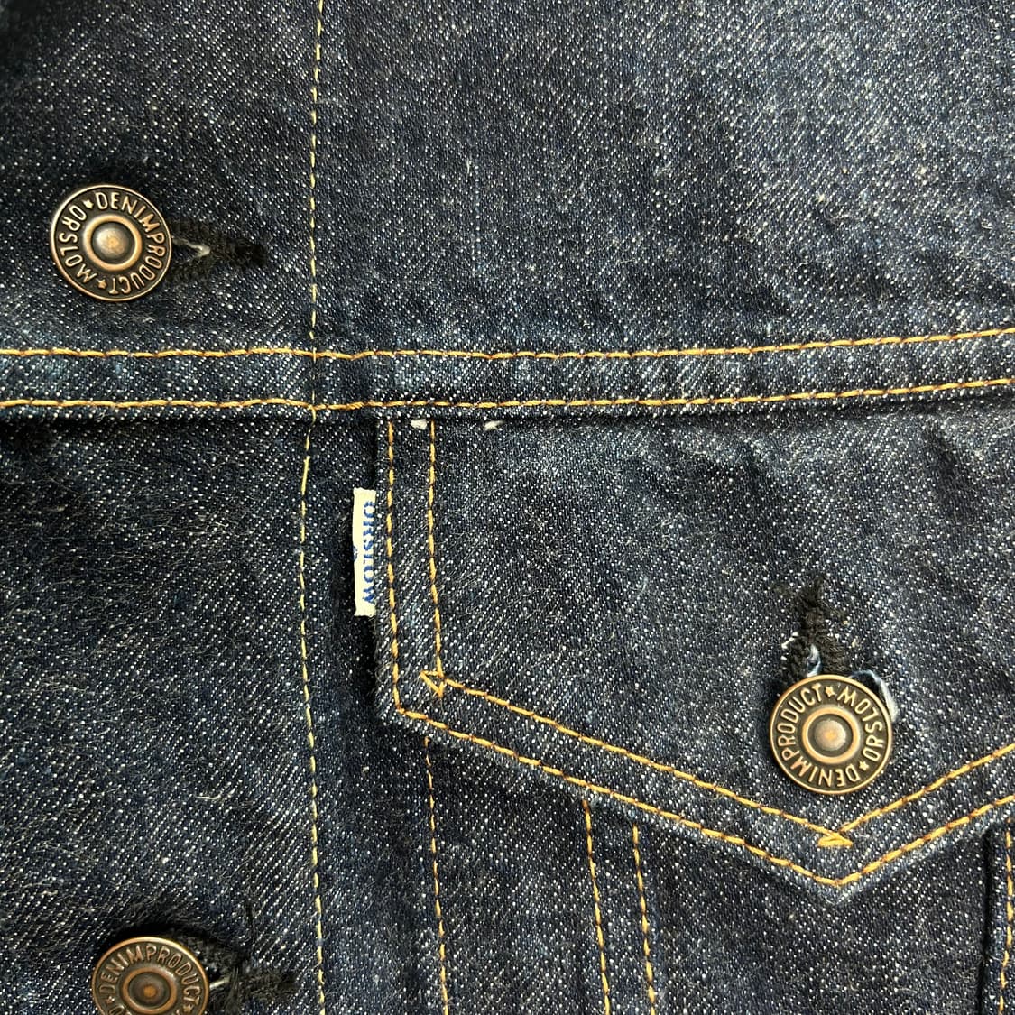 오어슬로우 3세대 타입3 데님 자켓 M 상품이미지7