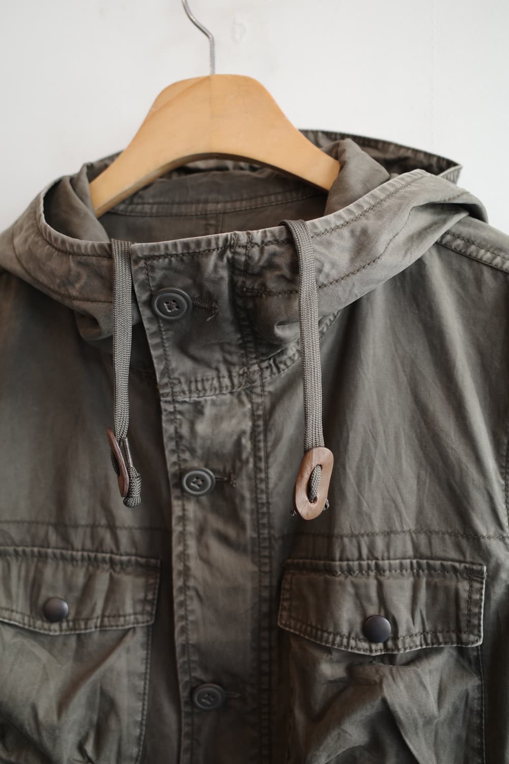 BACK NUMBER 백넘버 투웨이집업 야상 상품이미지4