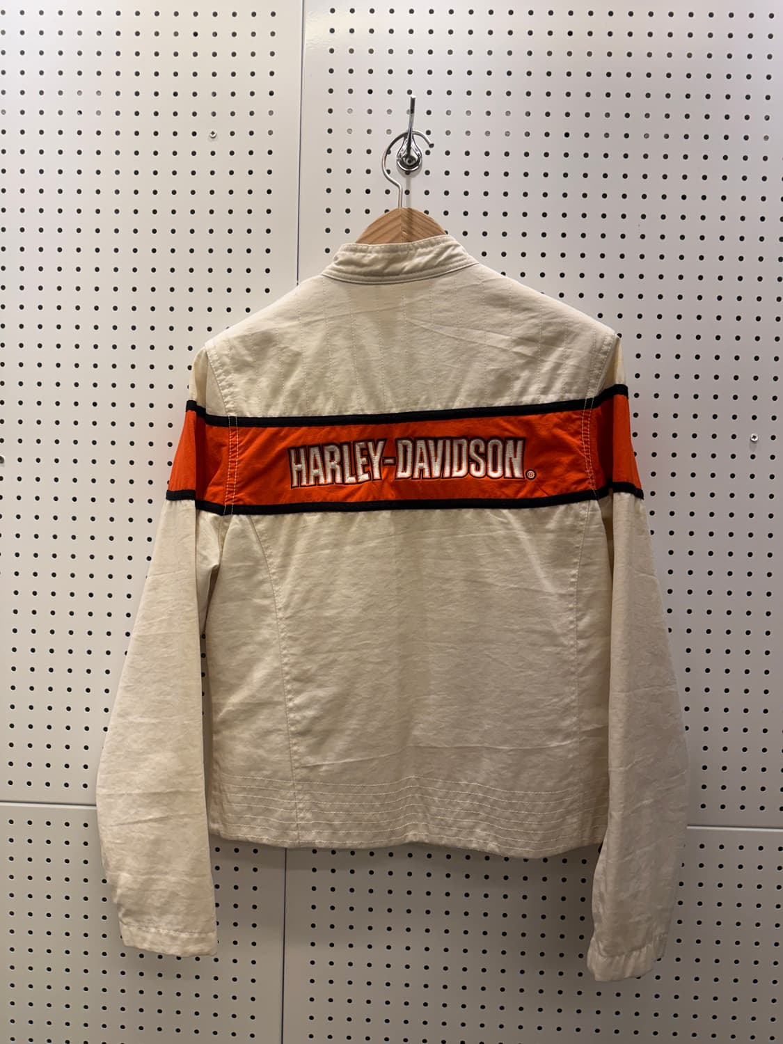 할리데이비슨 레이싱 자켓 아이보리 U423 상품이미지3