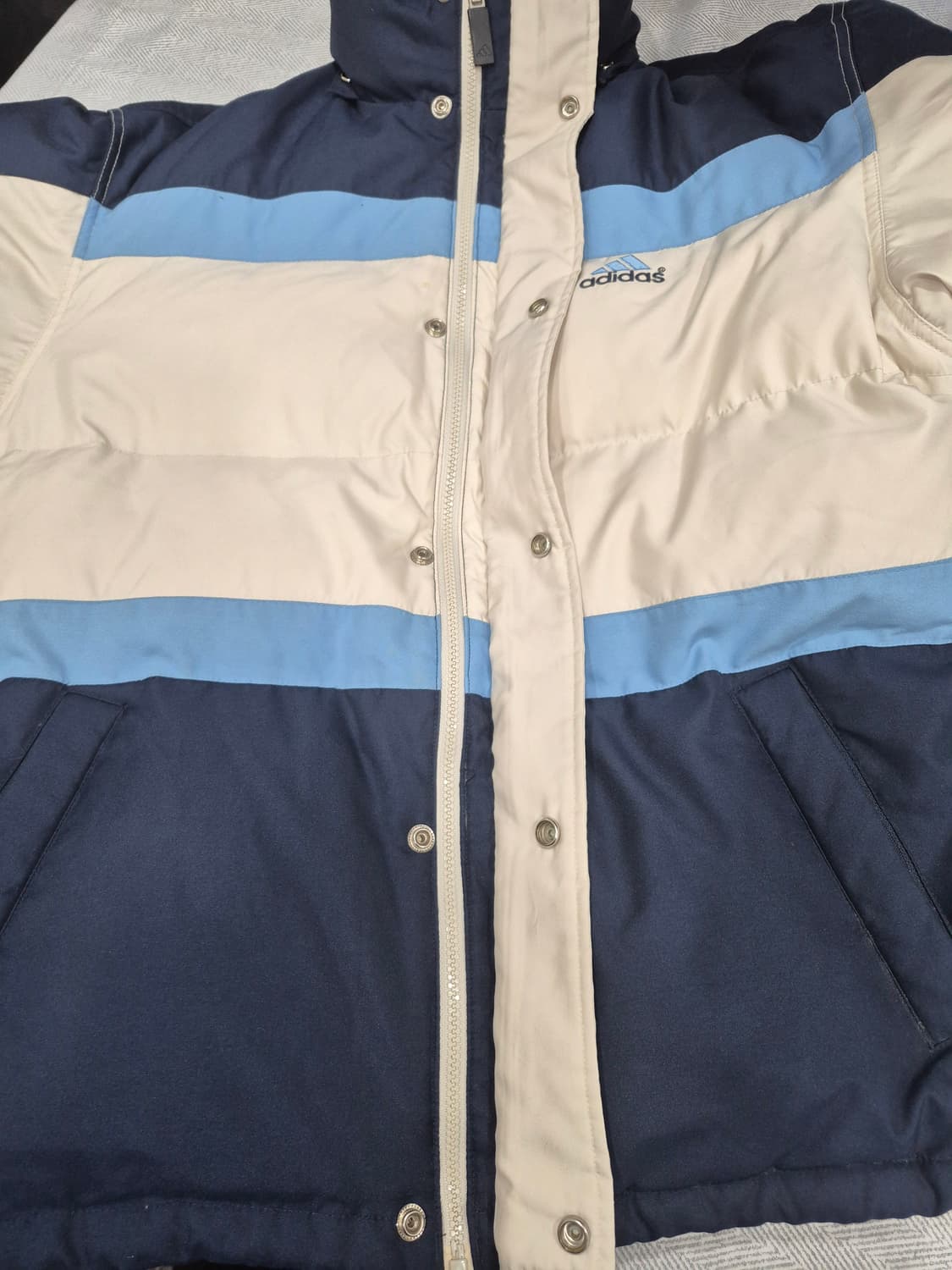 아디다스 바스켓볼 다운 패딩 점퍼 남성 100사이즈 상품이미지4