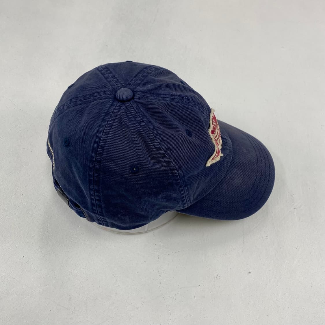 폴로 진스 윙로고 자수 네이비 볼 캡 상품이미지5