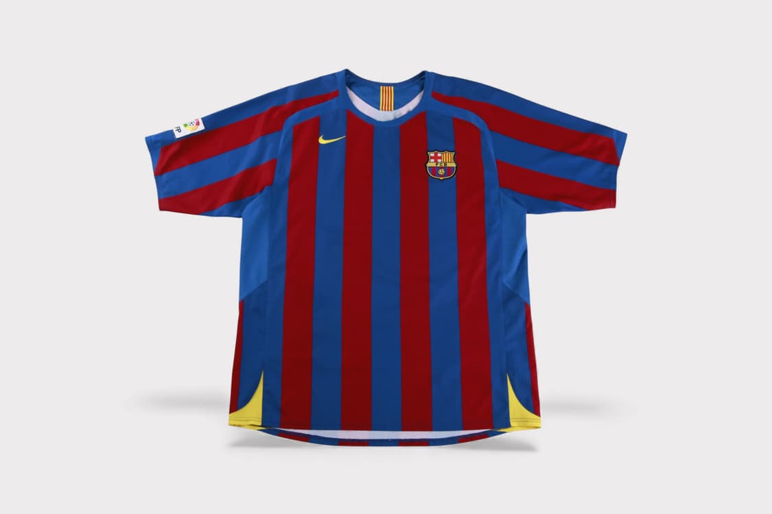 [해외 XL] 나이키 05-06 바르셀로나 유니폼 상품이미지1