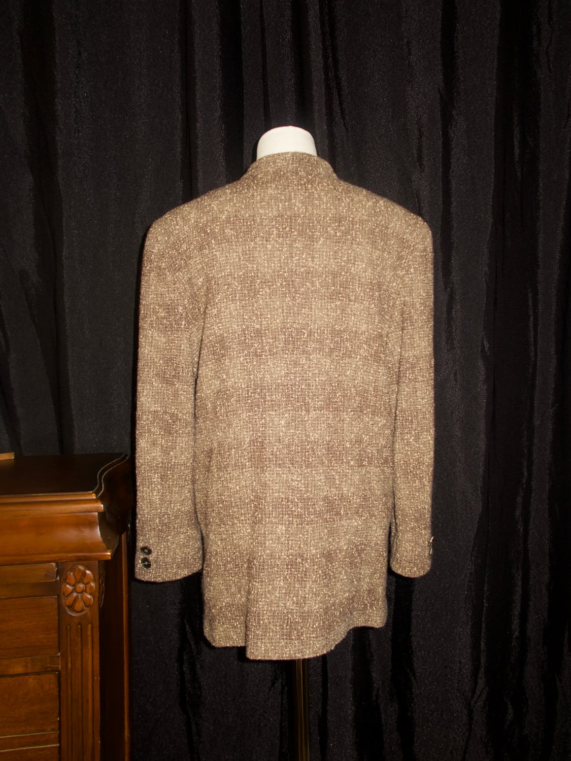 90s italy  stand collar jacket  상품이미지3