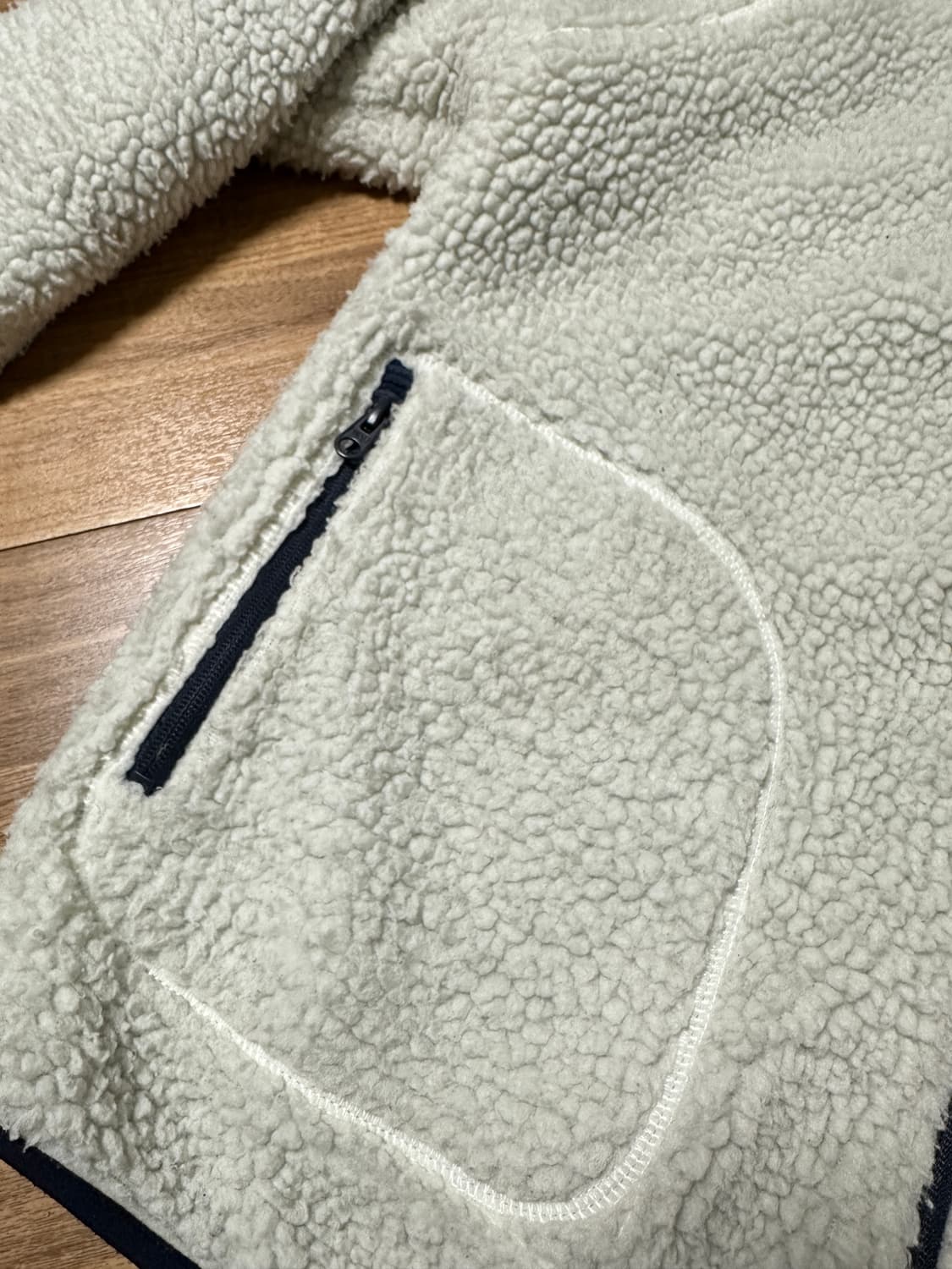 [XL] 후아유 테디 덤블 집업 양털 후리스 상품이미지5