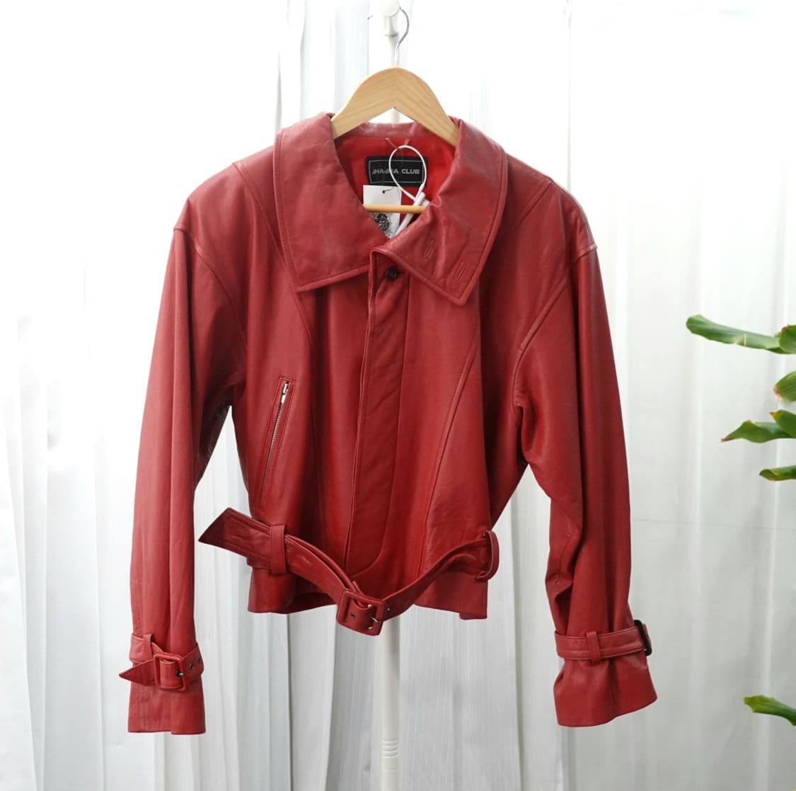일본 JHA-JHA CLUB 여성 가죽 자켓 1852 상품이미지2